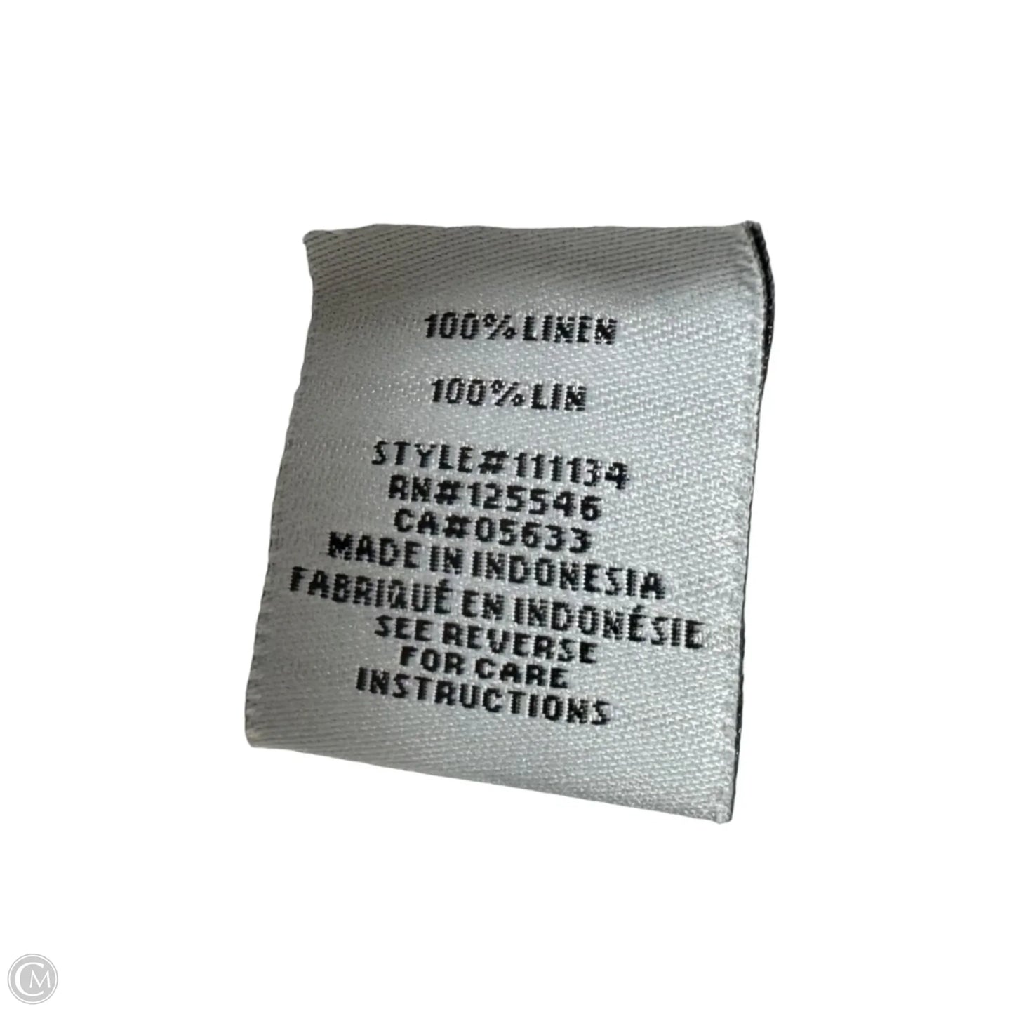 Pants Linen By Habitat In White, Size: S