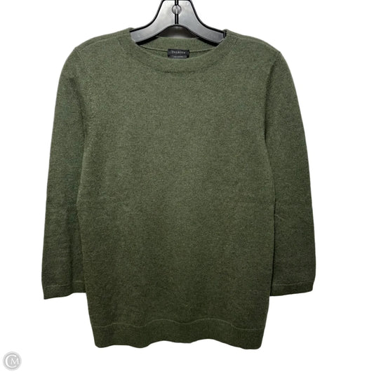 Sweater Cashmere By Talbots In Green, Size: M