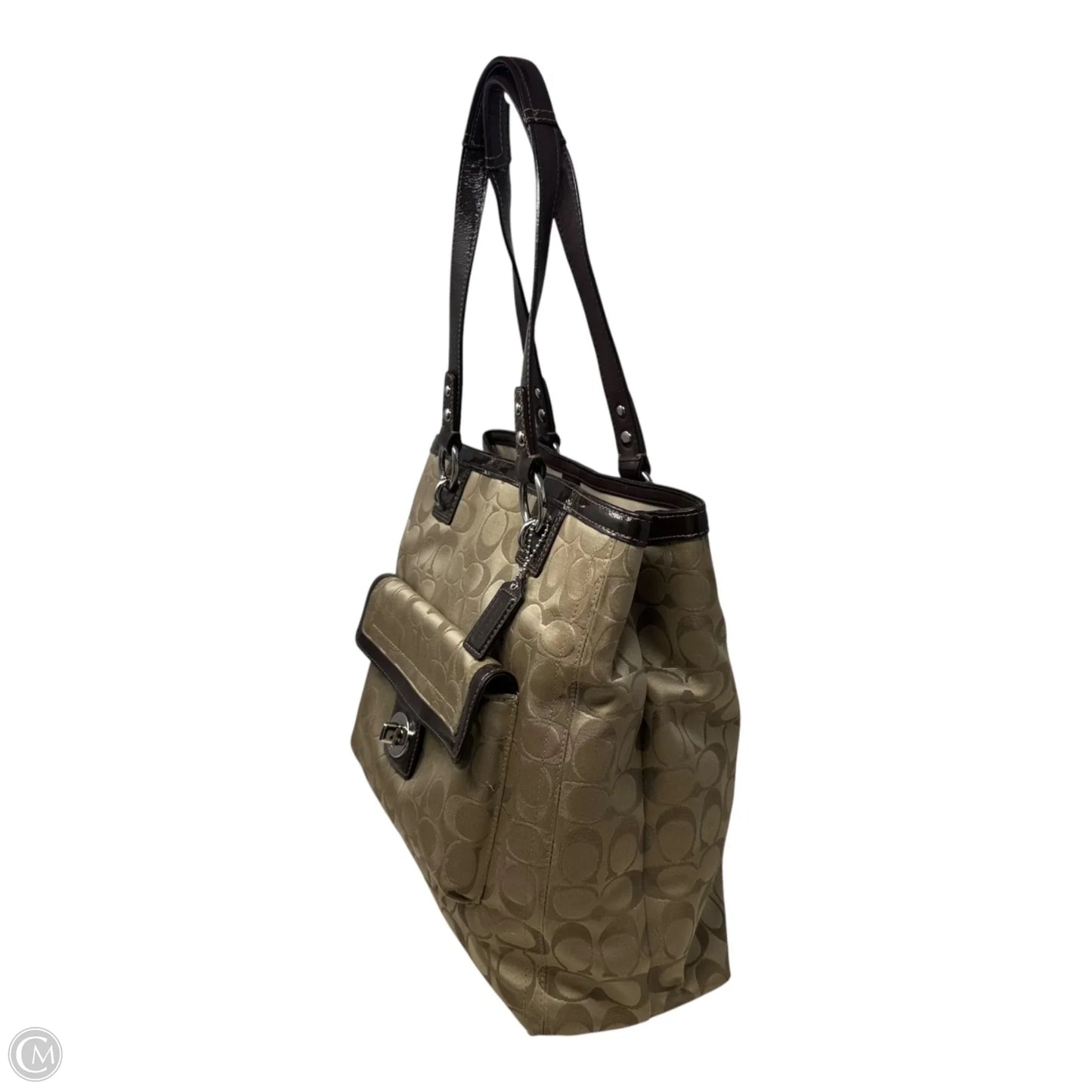 AS IS Penelope Tote Handbag Designer By Coach, Size: Medium