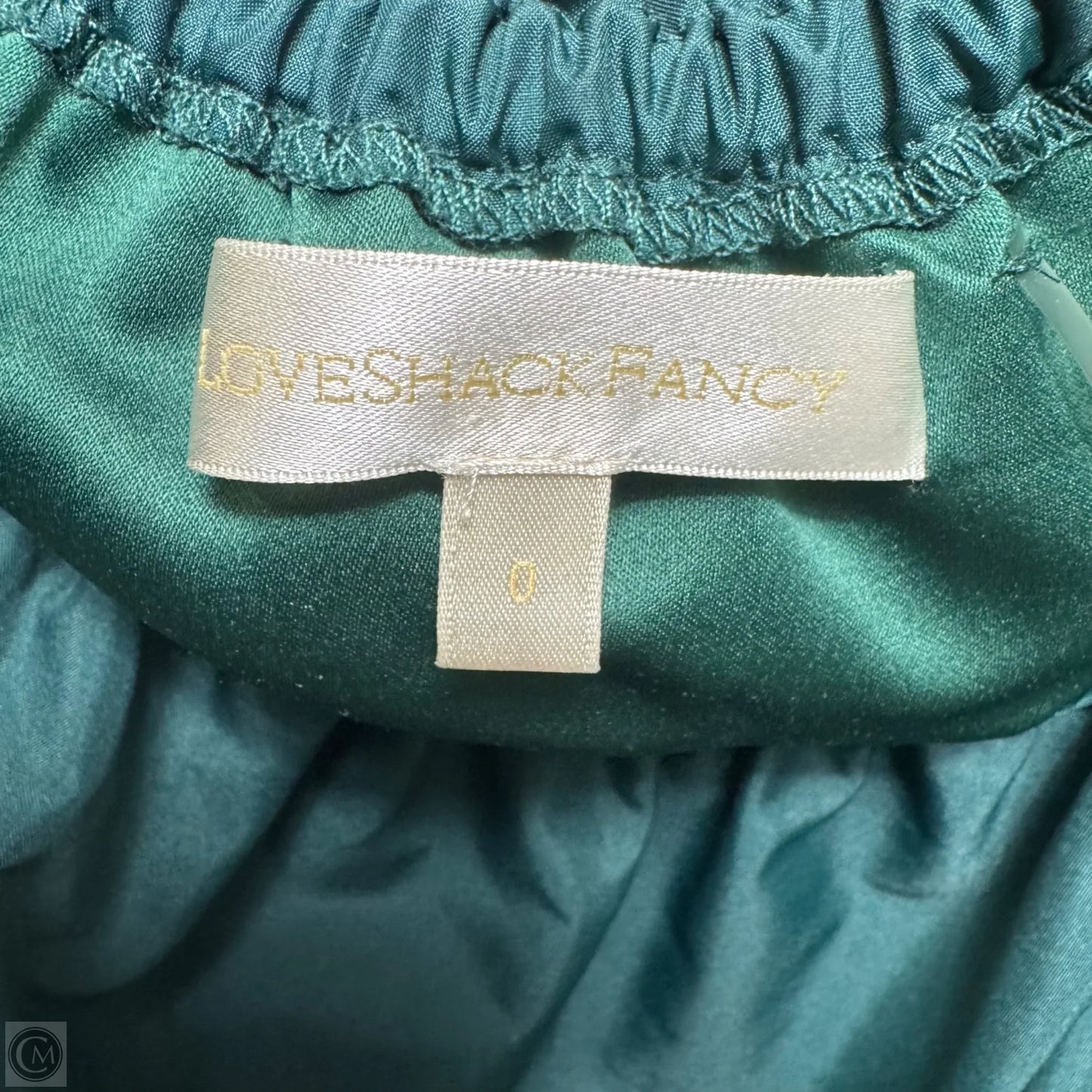 Winterberry Estine Minidress By Loveshackfancy In Green, Size: 0