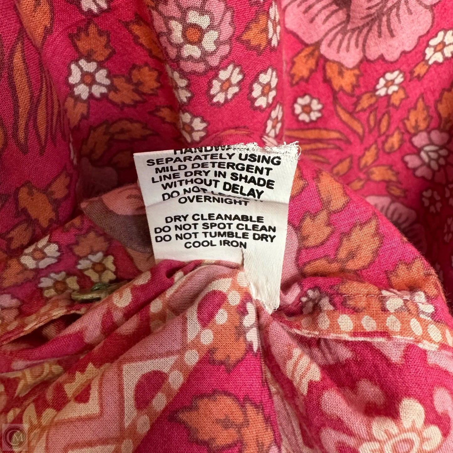Silk Dress Casual Midi By Natalie Martin In Floral Print, Size: S