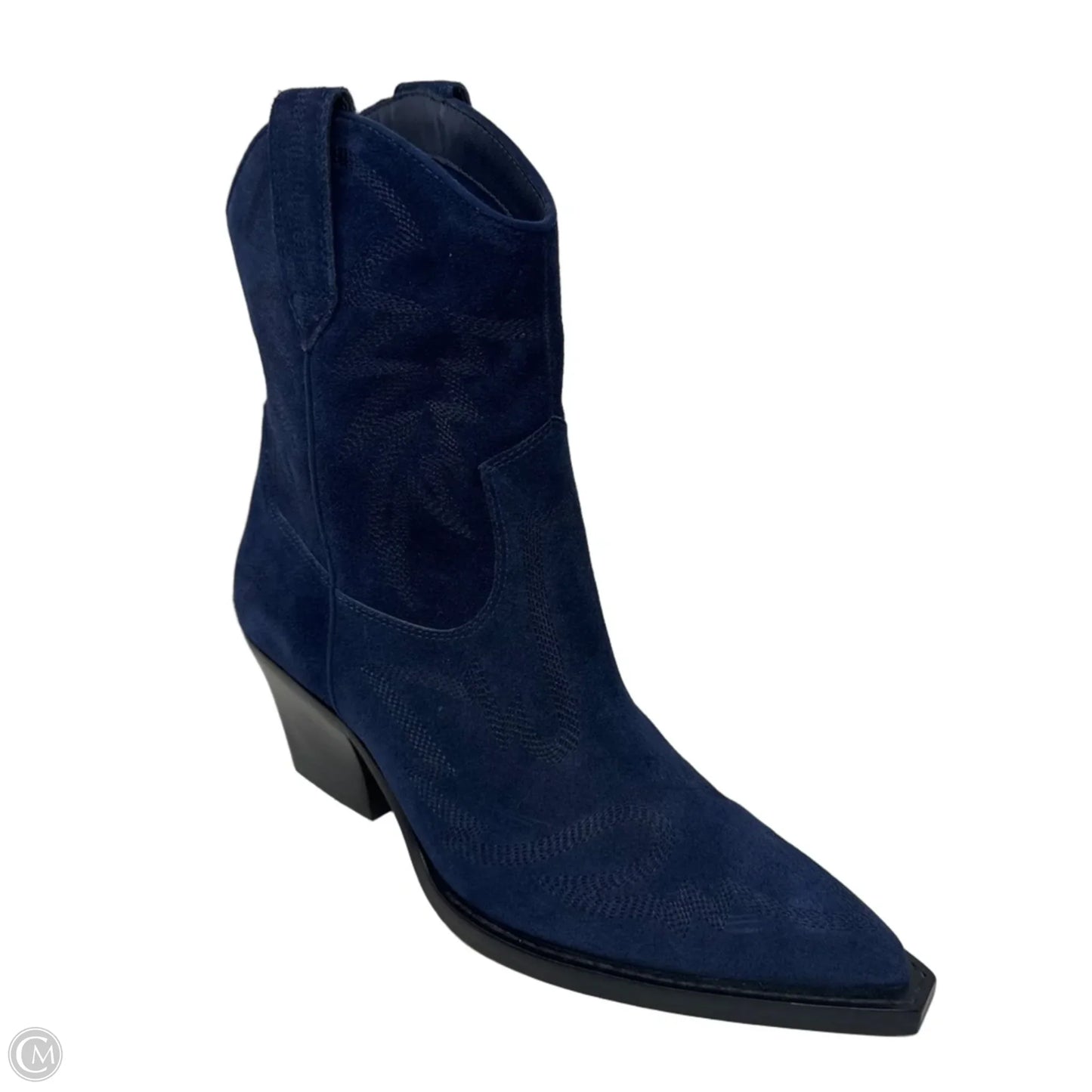 Boots Ankle Heels By Dolce Vita In Navy, Size: 8