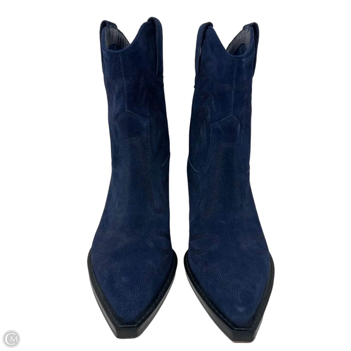 Boots Ankle Heels By Dolce Vita In Navy, Size: 8