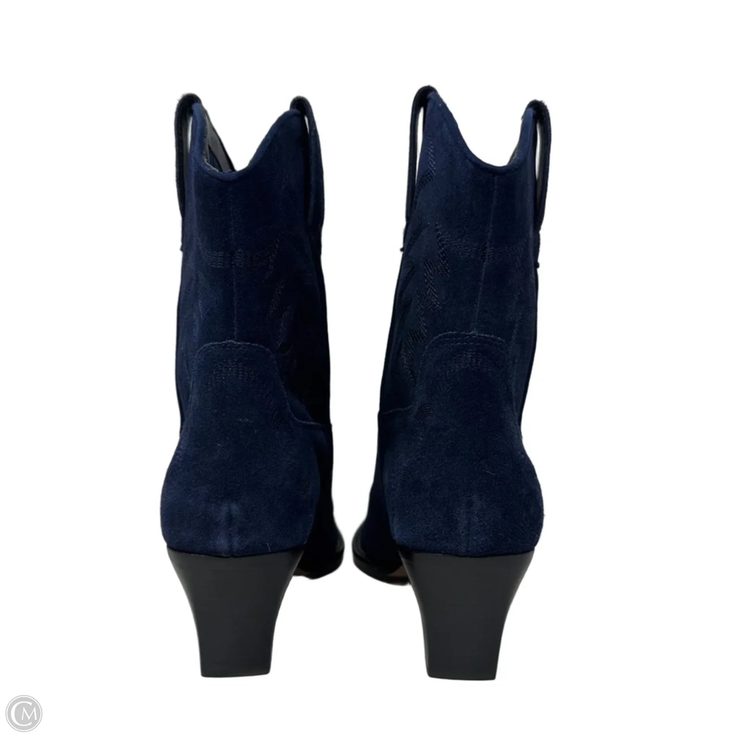 Boots Ankle Heels By Dolce Vita In Navy, Size: 8