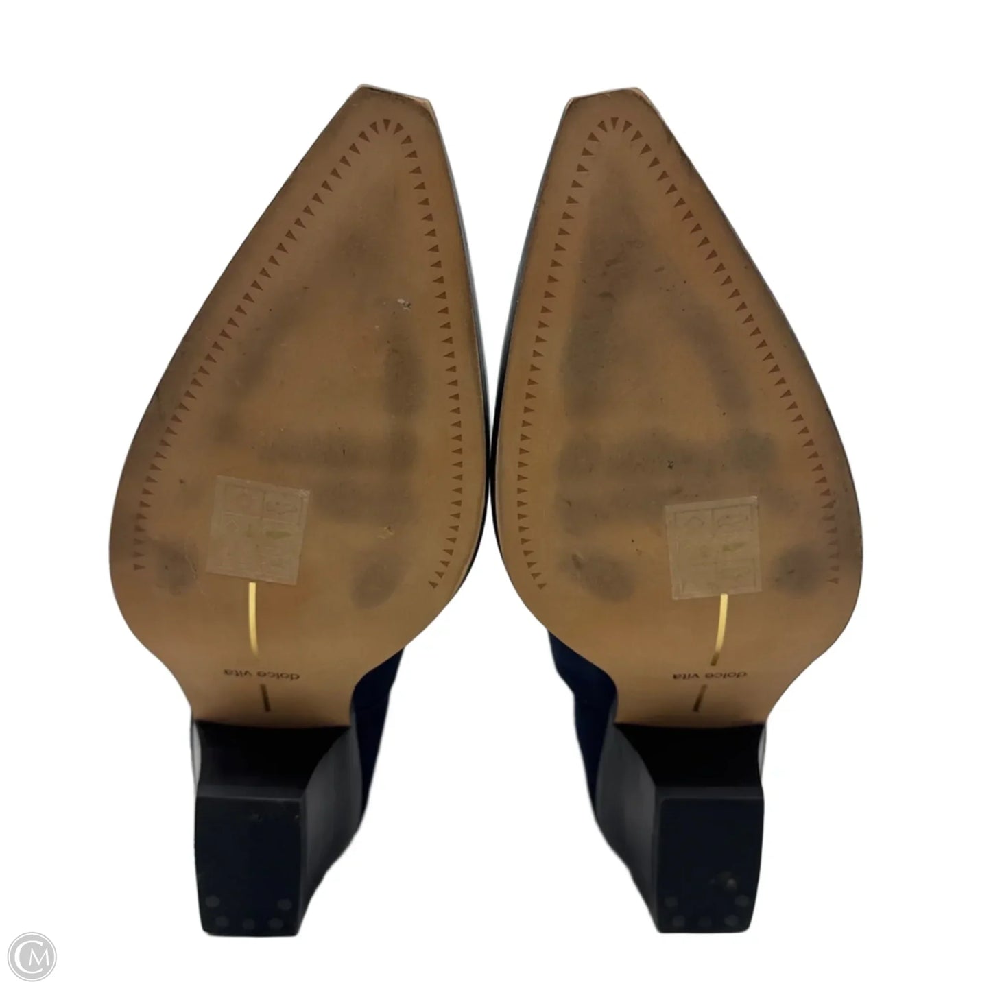 Boots Ankle Heels By Dolce Vita In Navy, Size: 8