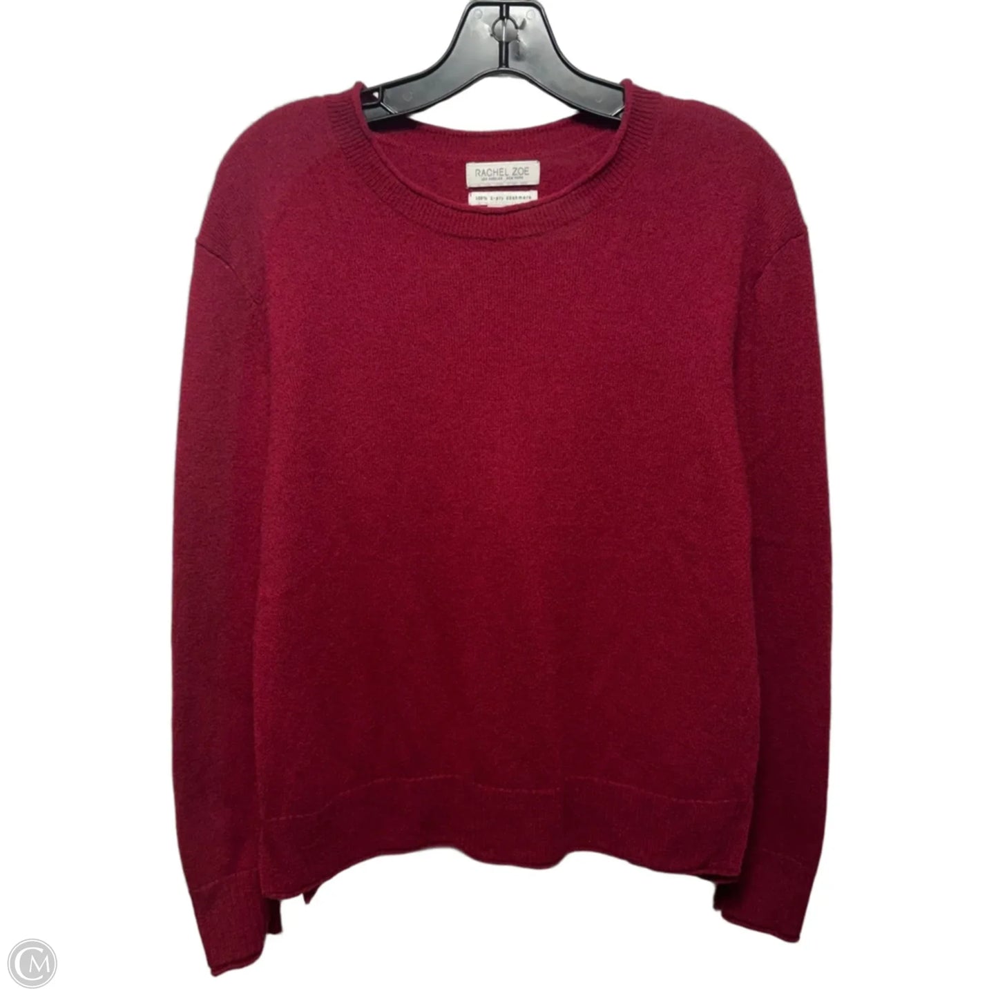 Sweater Cashmere By Rachel Zoe In Maroon, Size: L