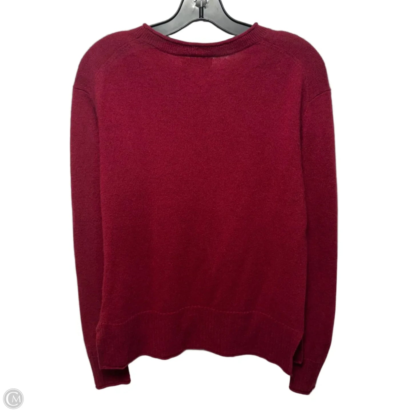 Sweater Cashmere By Rachel Zoe In Maroon, Size: L