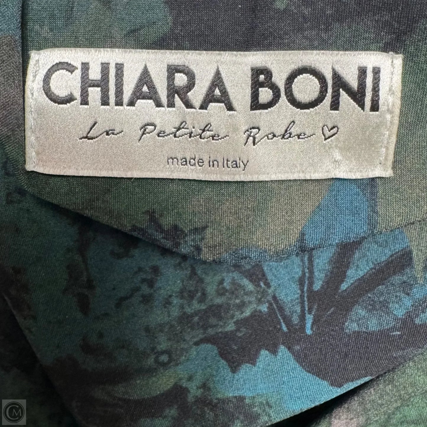 Dress Casual Midi By Chiara Boni In Blue & Green, Size: 16 (It 52)