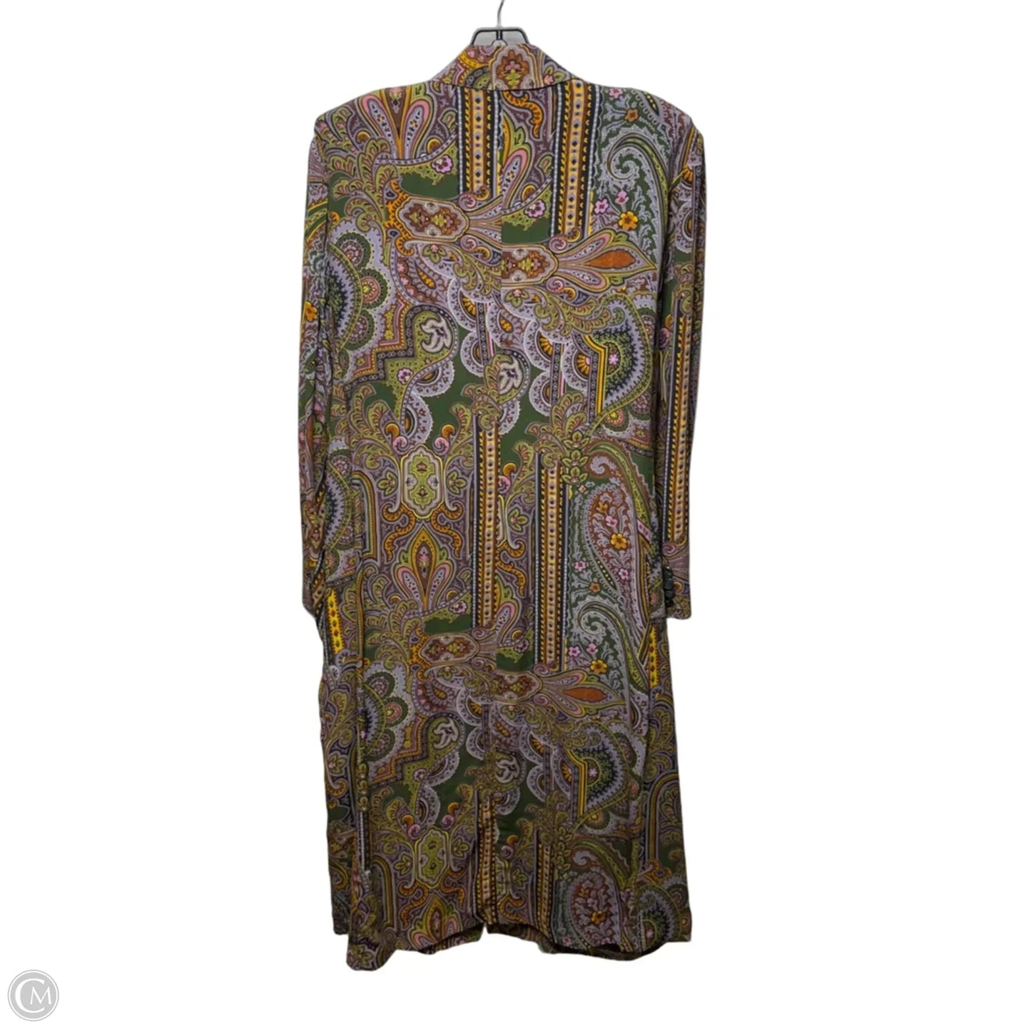 Coat By Robert Graham In Paisley Print, Size: Xl