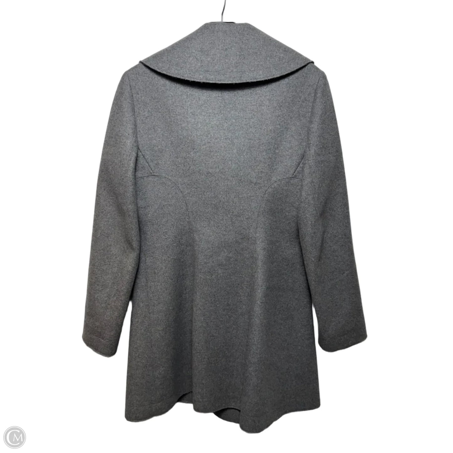 Vintage Y2K Wool-Cashmere Coat By Juicy Couture In Grey, Size: M
