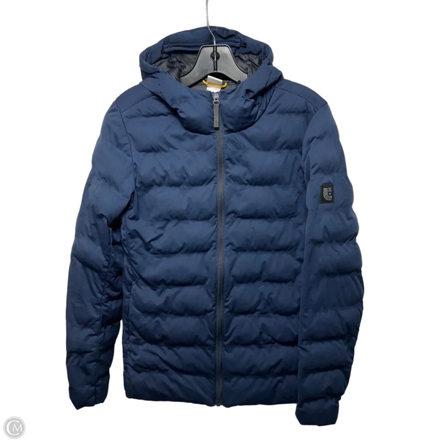 Jacket Puffer & Quilted By Lole In Navy, Size: S