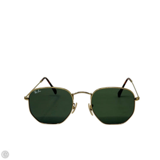 Hexagonal Flat Lenses Sunglasses Designer By Ray Ban, Size:
