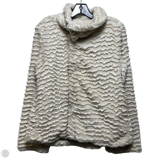 Jacket Faux Fur & Sherpa By Patagonia In Cream, Size: M