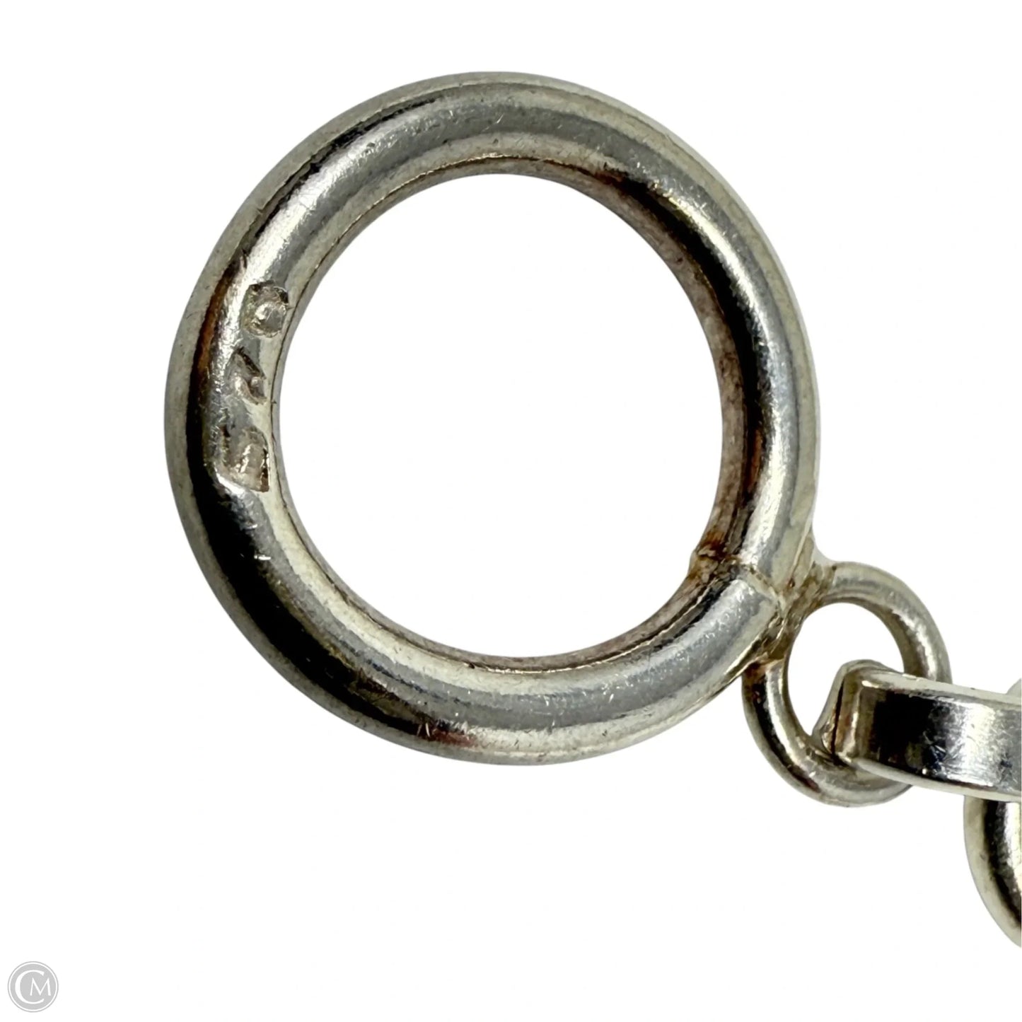 Sterling Silver Clover Chain Link Toggle Clasp Bracelet
