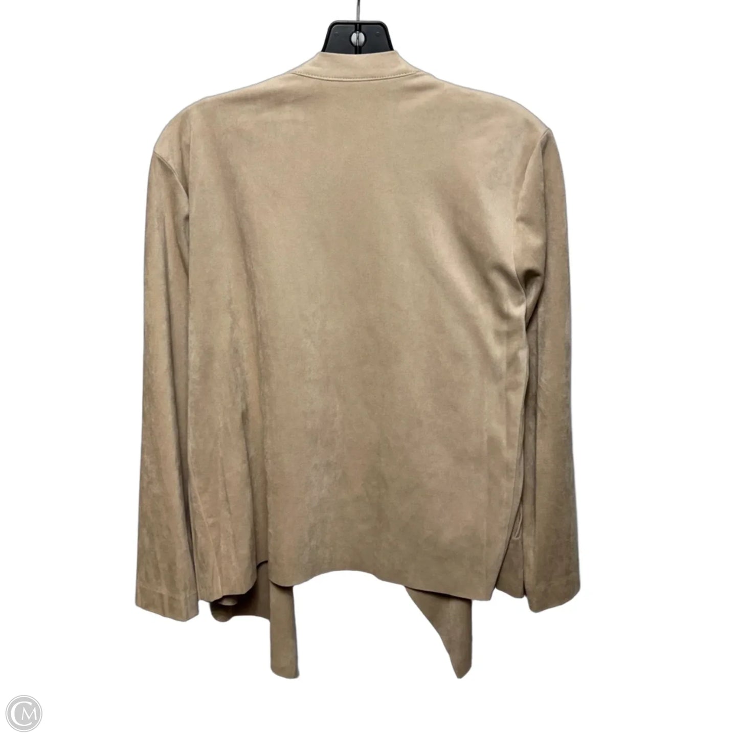 Faux Suede Jacket Other By Ruby Rd In Tan, Size: Mp