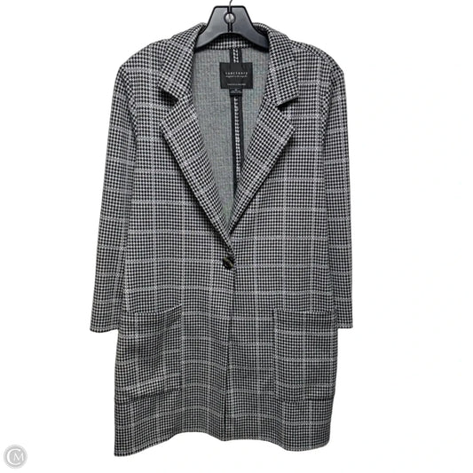 Houndstooth Coat By Sanctuary In Checkered Pattern, Size: Xs