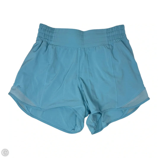 Athletic Shorts By Lululemon In Blue, Size: 4
