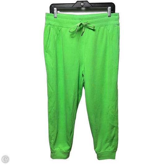 Athletic Jogger Pants By Lululemon In Green, Size: 10