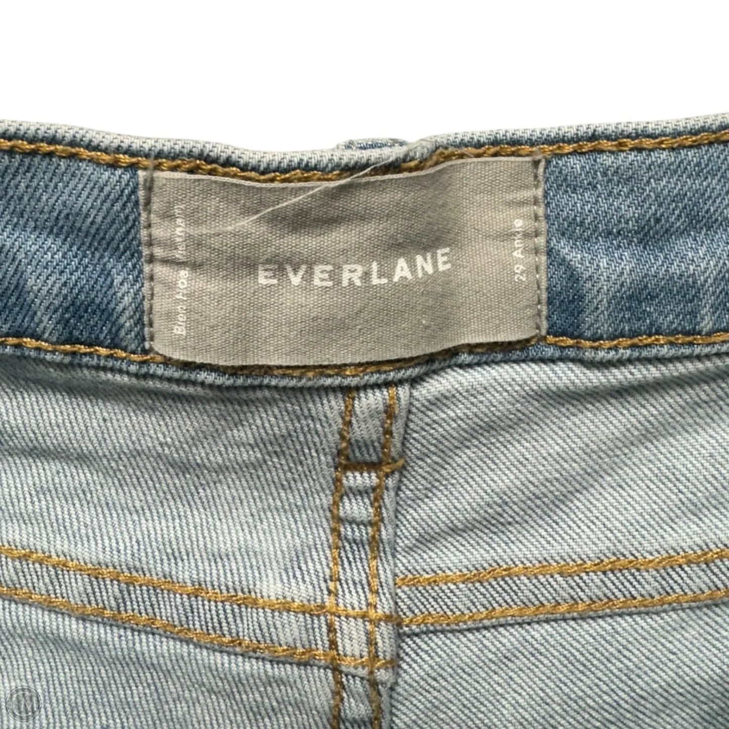 Skinny Ankle Jeans By Everlane In Blue Denim, Size: 8/29