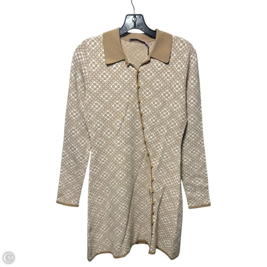 Dress Casual Midi By Hansen & Gretel In Camouflage Print, Size: L