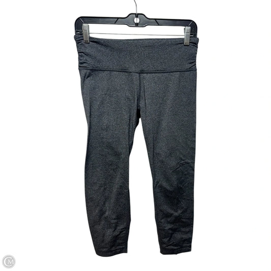 Athletic Capris By Lululemon In Grey, Size: 8