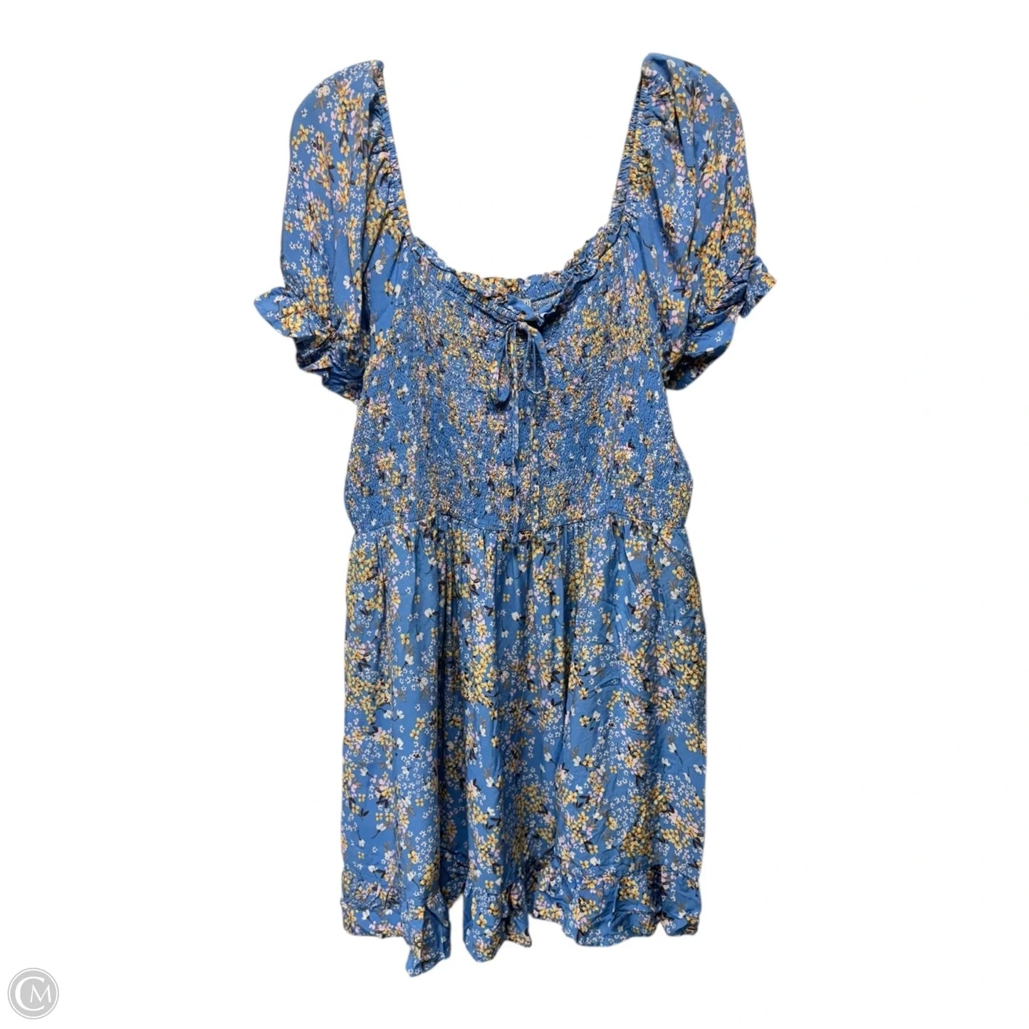 Dress Casual Short By Auw In Floral Print, Size: 3x