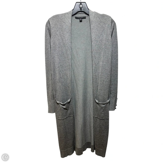 Sweater Cardigan By Cyrus Knits In Grey, Size: Xs