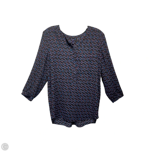 Top Long Sleeve By Not Your Daughters Jeans In Multi-colored, Size: M