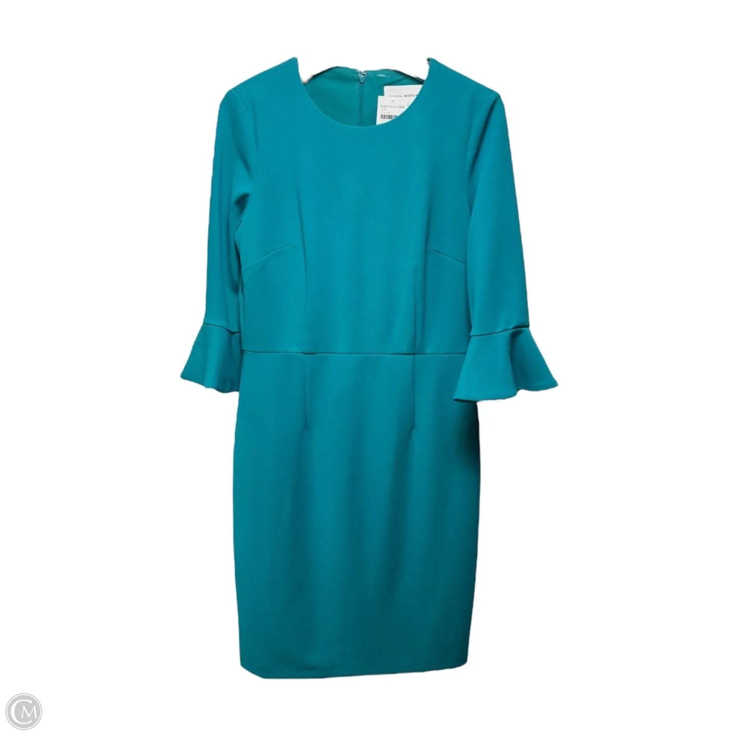 Dress Casual Midi By Donna Morgan In Teal, Size: 8