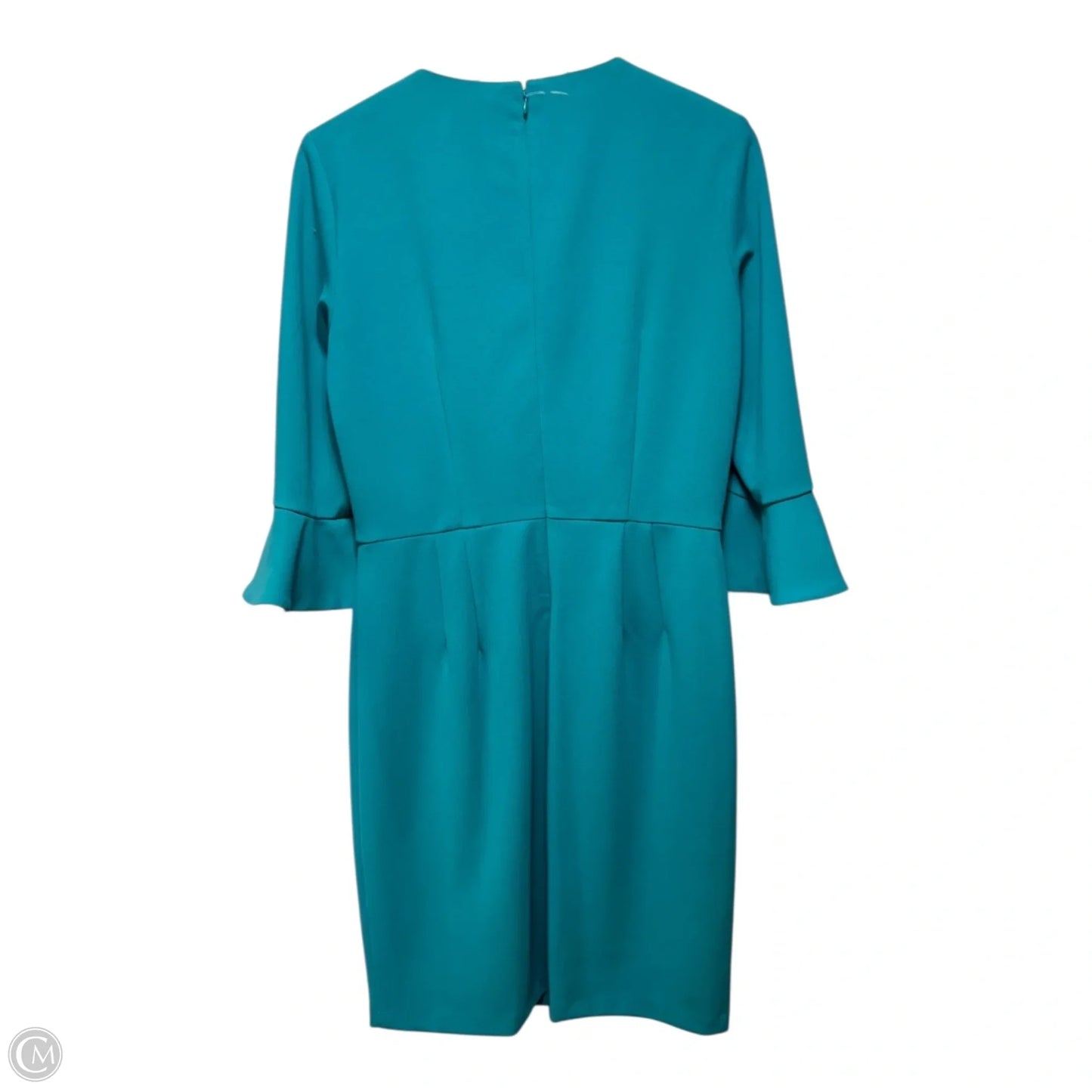 Dress Casual Midi By Donna Morgan In Teal, Size: 8