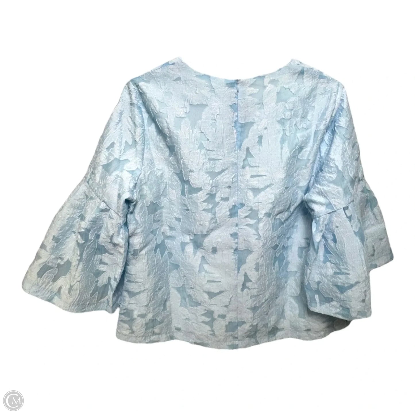 Top Short Sleeve By AVARA In Blue, Size: L