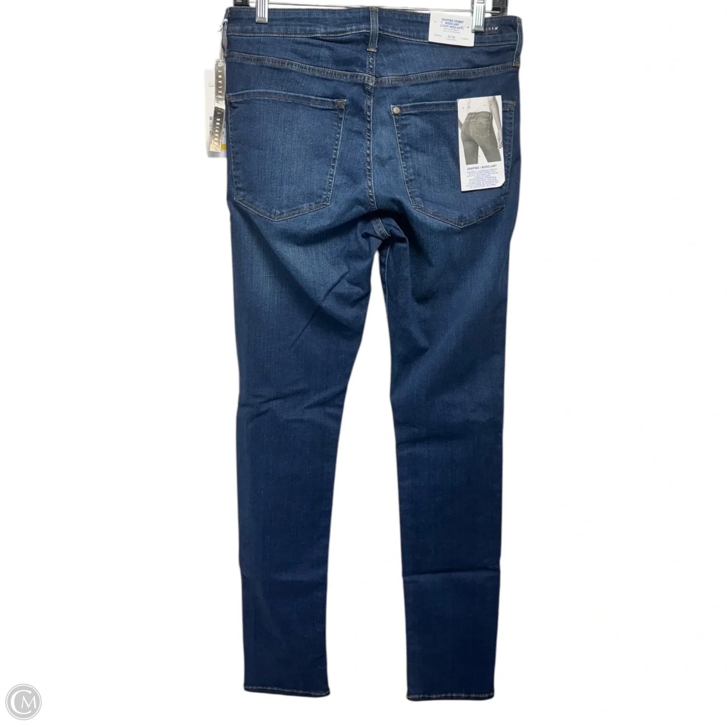 Jeans Skinny By H&m In Blue Denim, Size: 14