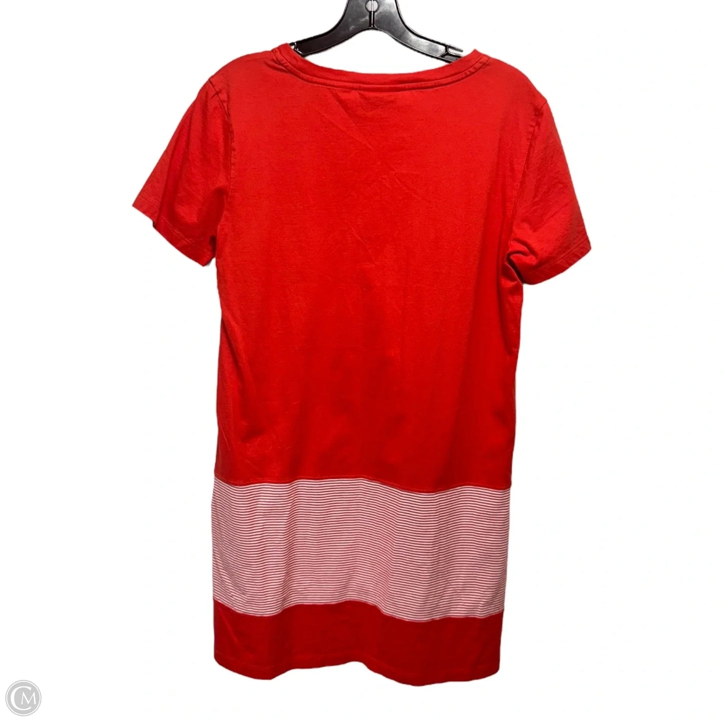Dress Casual Short By Lacoste In Orange, Size: M
