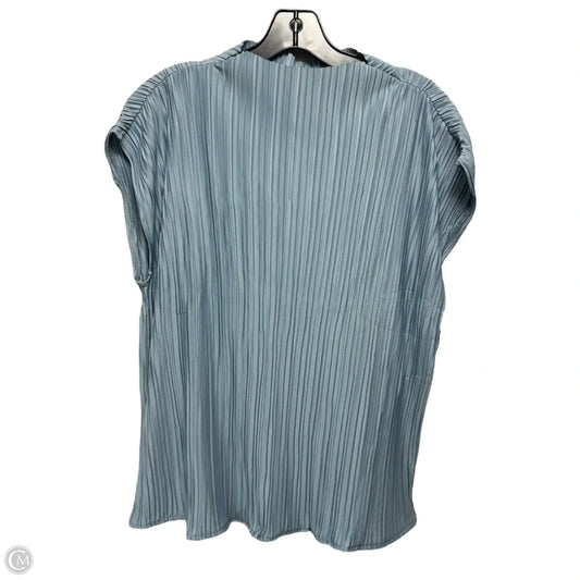 Top Sleeveless By Ann Taylor In Blue, Size: Xl