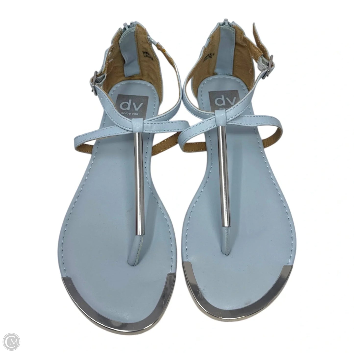 Labelle Sandals Flats By Dolce Vita In Blue, Size: 6.5