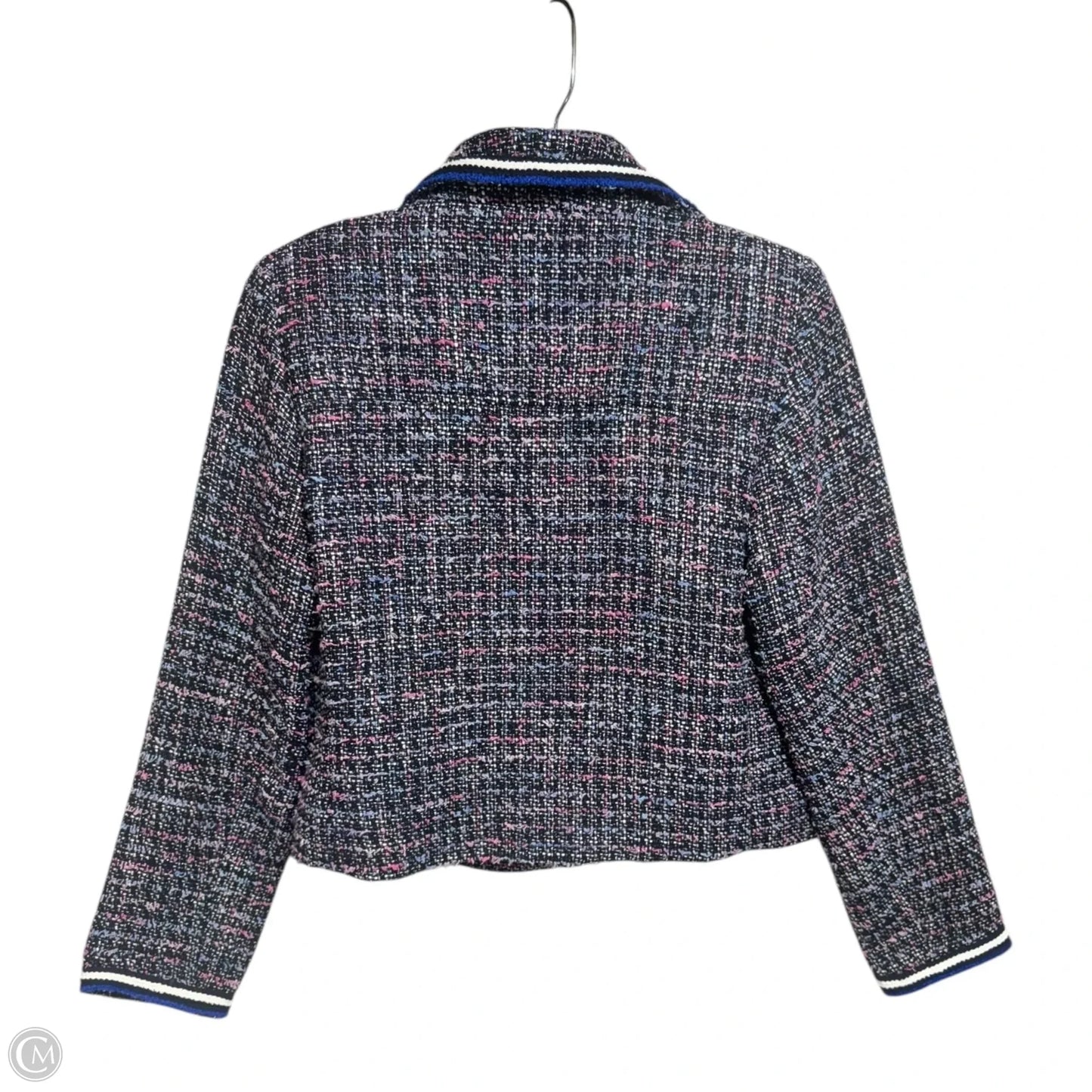 Breeze Tweed Jacket By Talbots In Multi-colored, Size: 2p