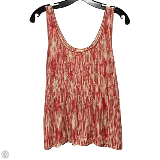 Tank Top By Nic + Zoe In Orange, Size: M