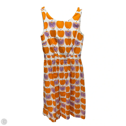 Beatrice Apple Dress Casual Midi By Boden In Orange, Size: 6