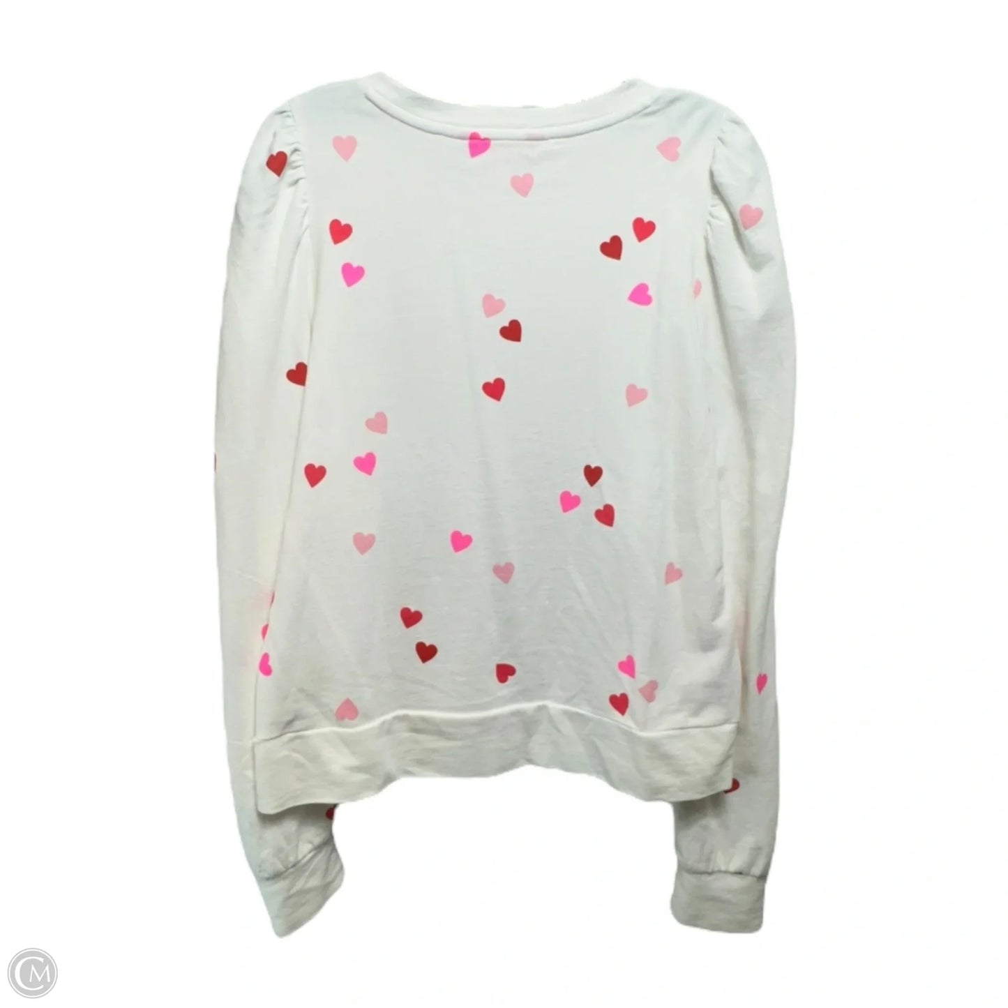 Jansen Sweatshirt Designer By Lilly Pulitzer In Resort White Lots Of Love, Size: S