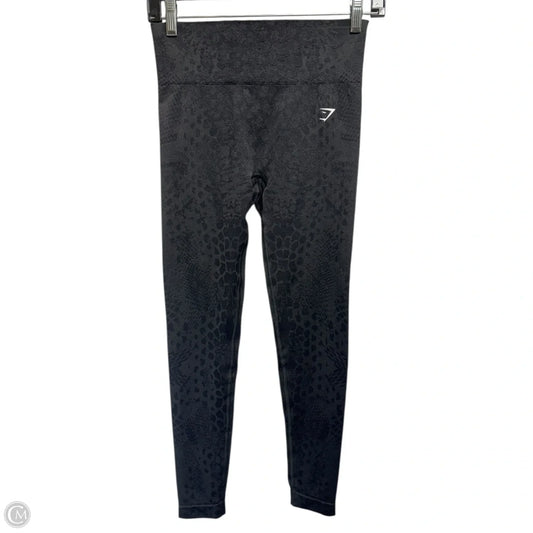 Athletic Leggings By Gym Shark In Black, Size: M