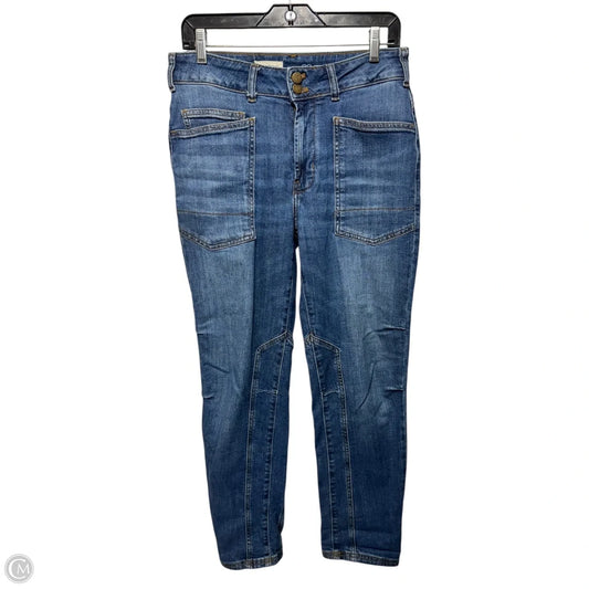 The Wanderer Relaxed-Leg Jeans By Pilcro In Blue Denim, Size: 6