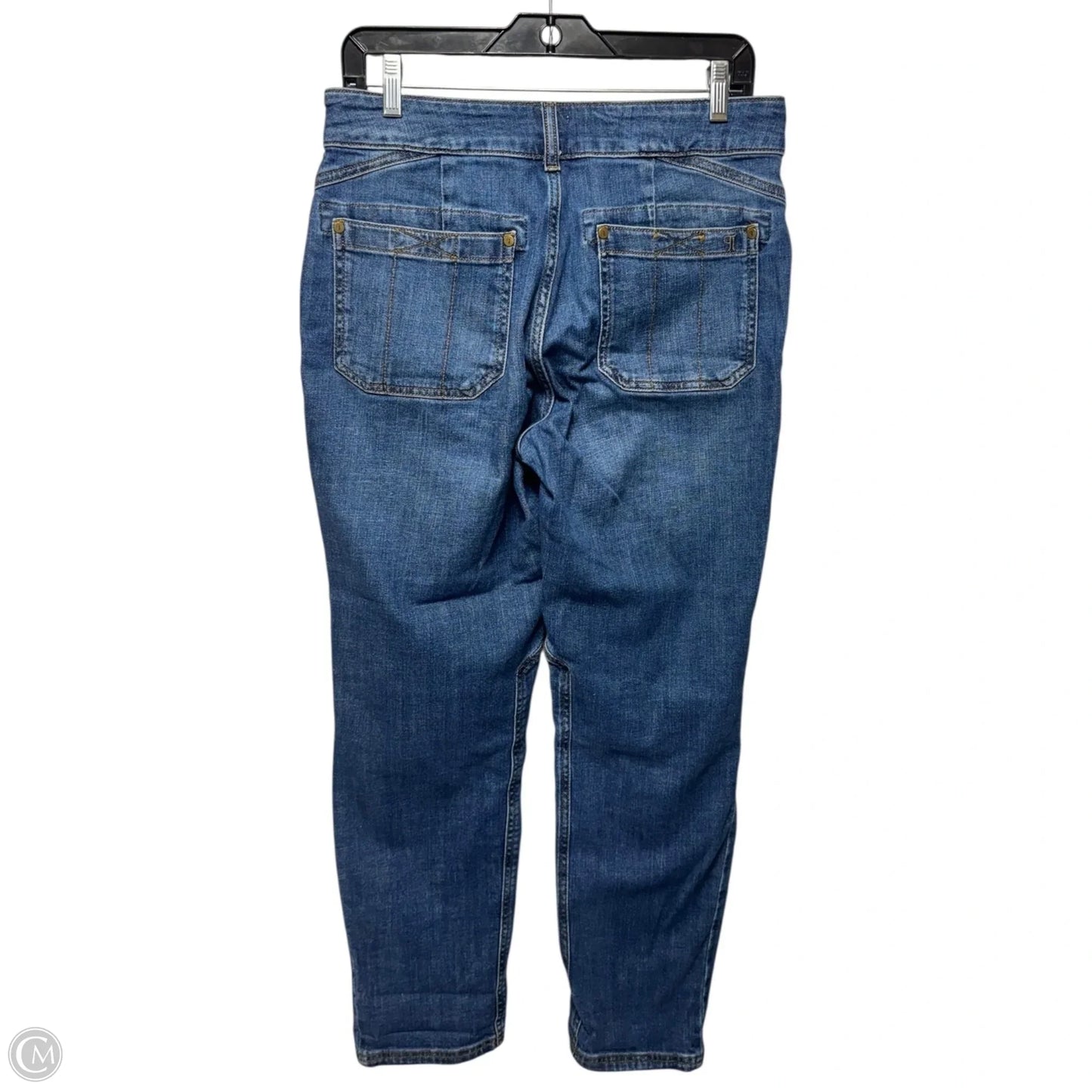 The Wanderer Relaxed-Leg Jeans By Pilcro In Blue Denim, Size: 6
