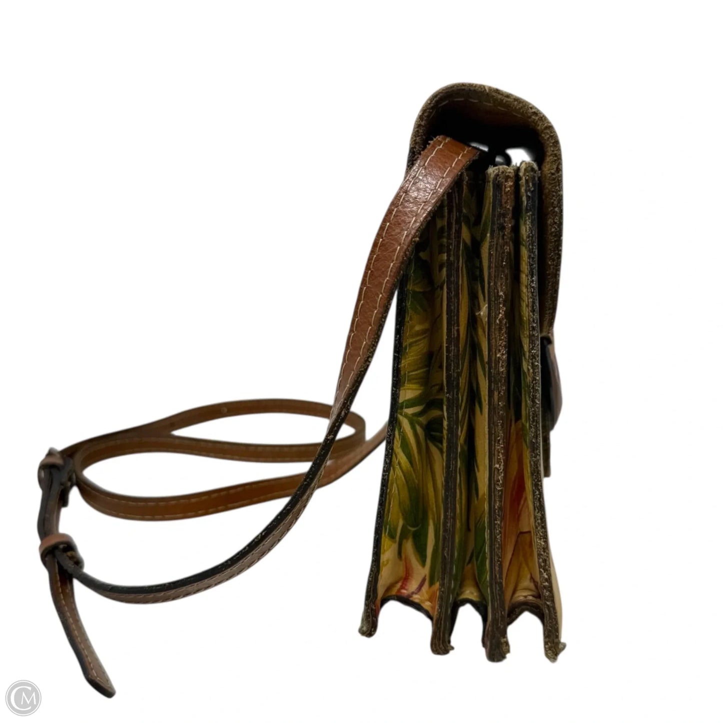 Van Sannio Trifold Clutch Crossbody Designer By Patricia Nash, Size: Small