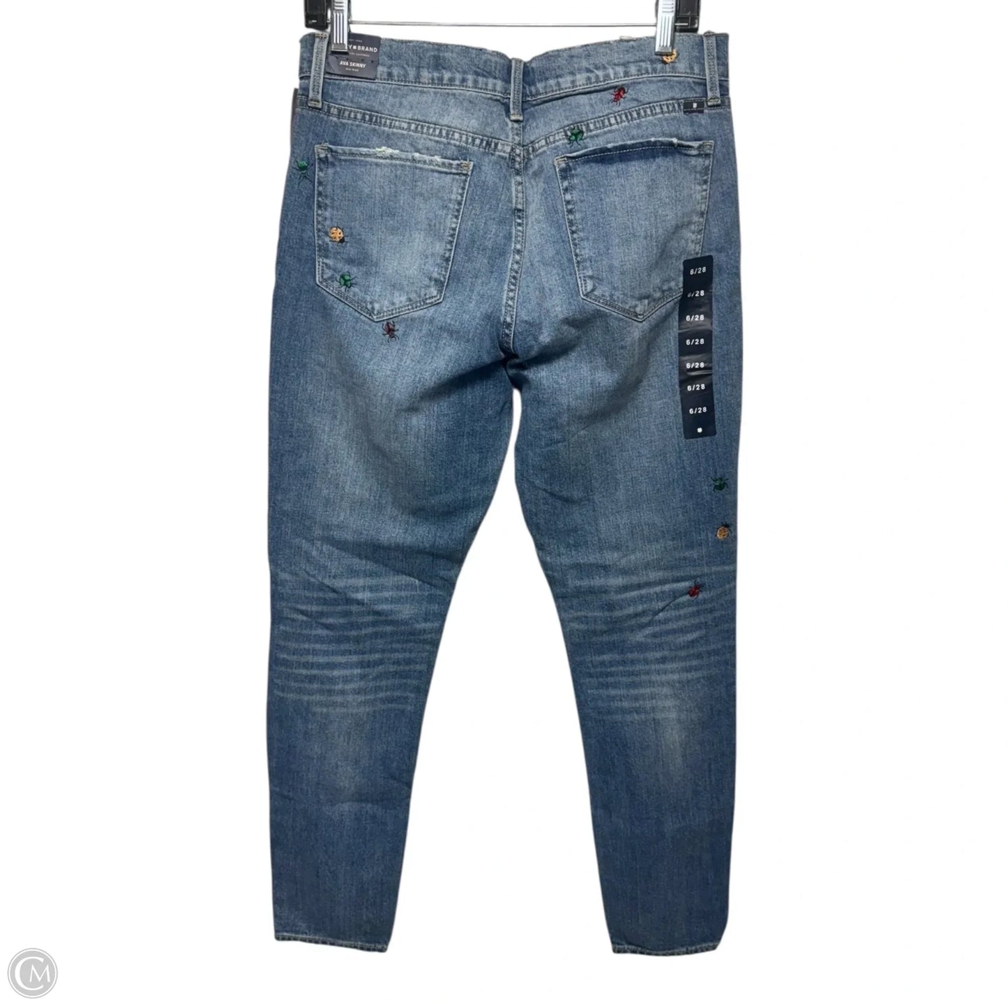 Ava Skinny Jeans By Lucky Brand In Blue Denim, Size: 6/28