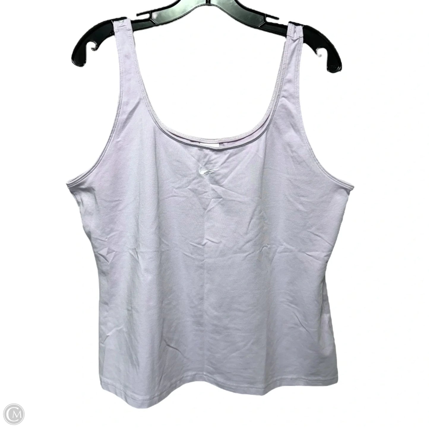 Athletic Tank Top By Nike Apparel In Purple, Size: 1x