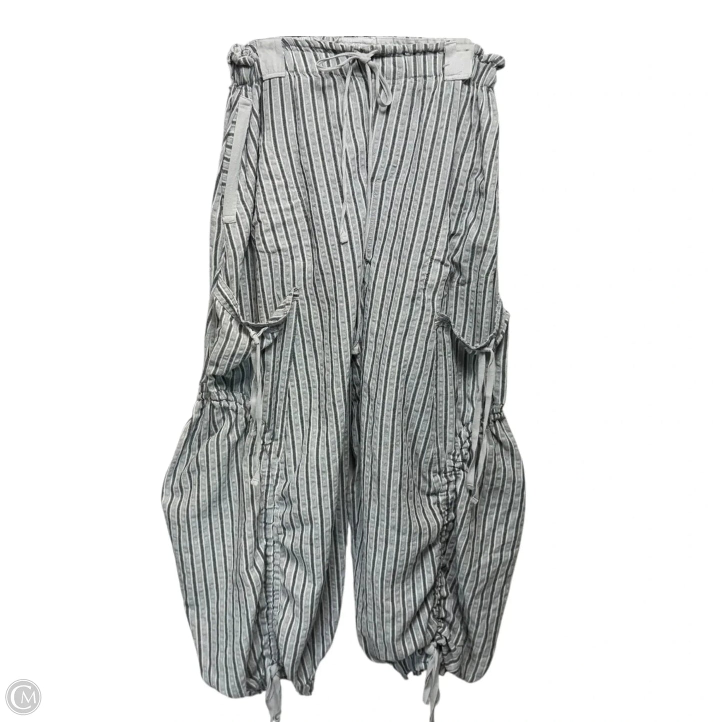 Pants Lounge By Pol In Striped Pattern, Size: S