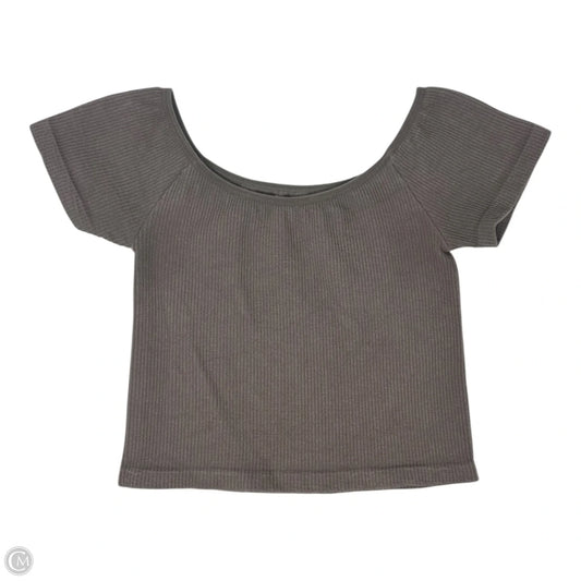 Top Short Sleeve By By Together In Bronze, Size: M