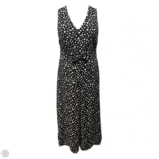 Jumpsuit By Karl Lagerfeld In Polkadot Pattern, Size: 8