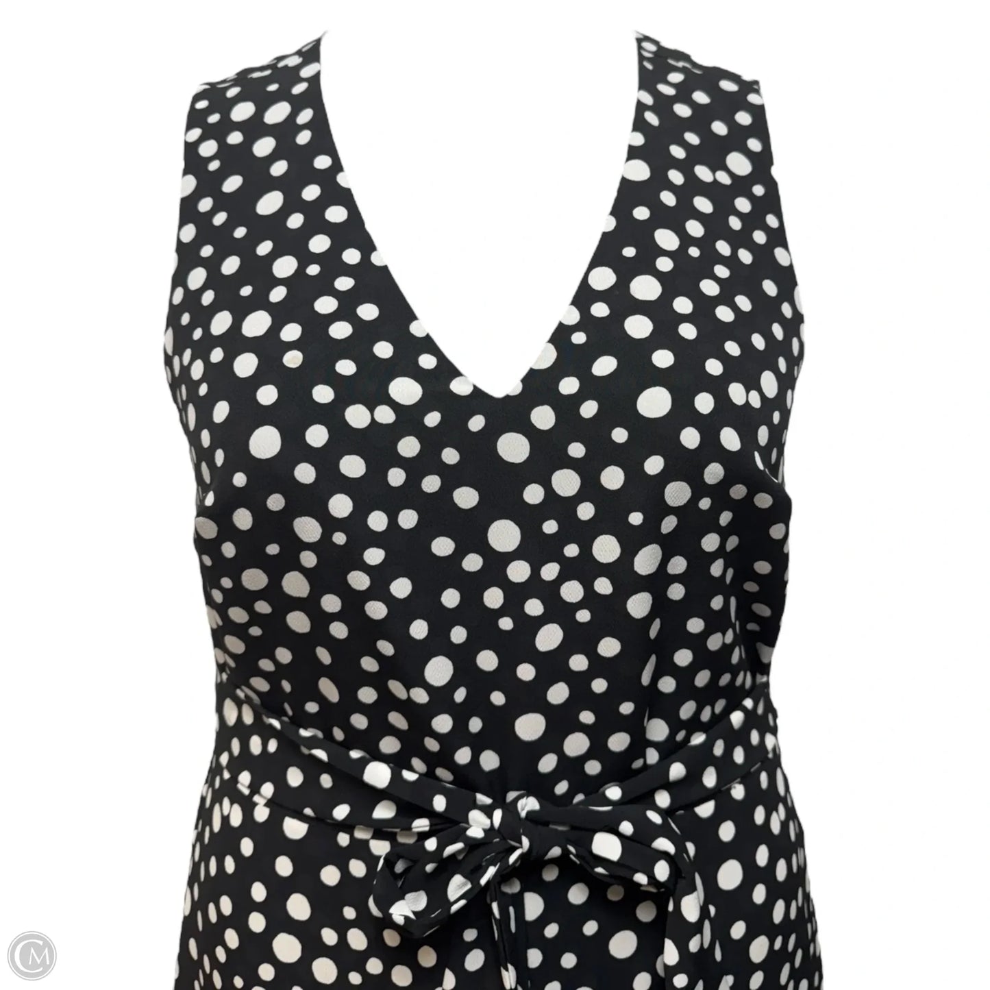Jumpsuit By Karl Lagerfeld In Polkadot Pattern, Size: 8