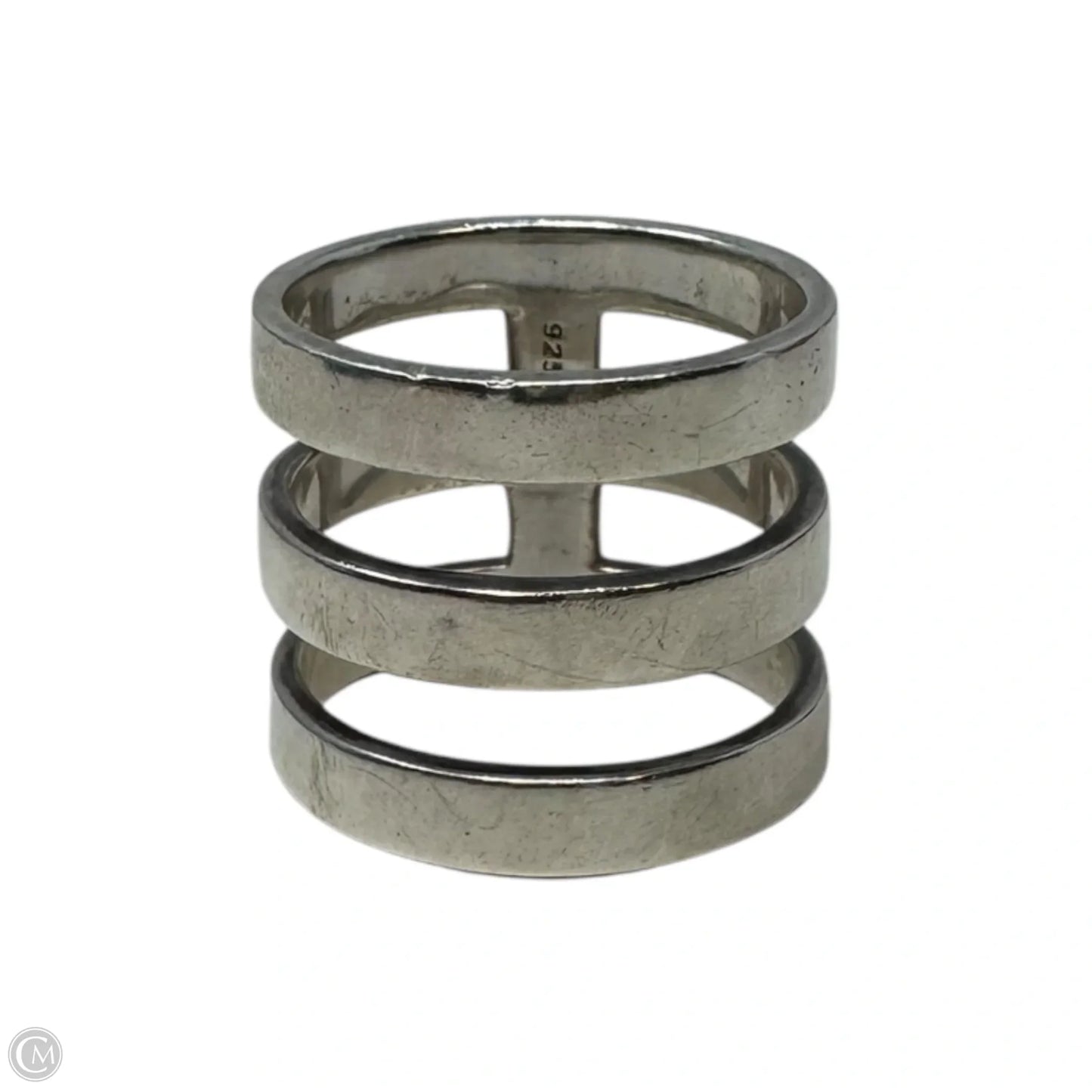 Spine Sterling Silver Ring By Silpada, Size: 8